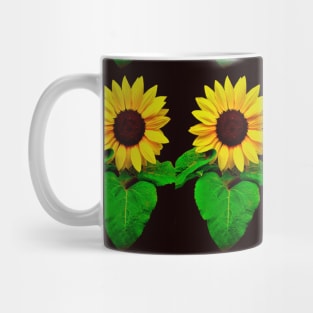 Vibrant Sunflowers pattern Mug